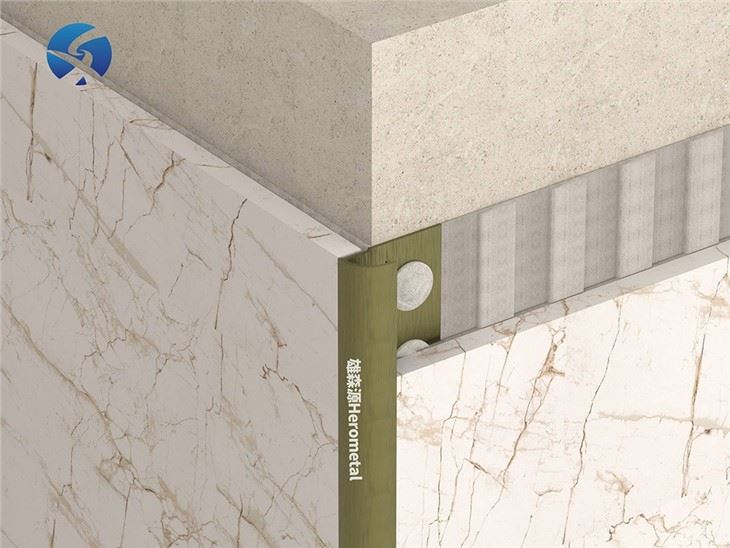 Round Brass Corner Trim (3)