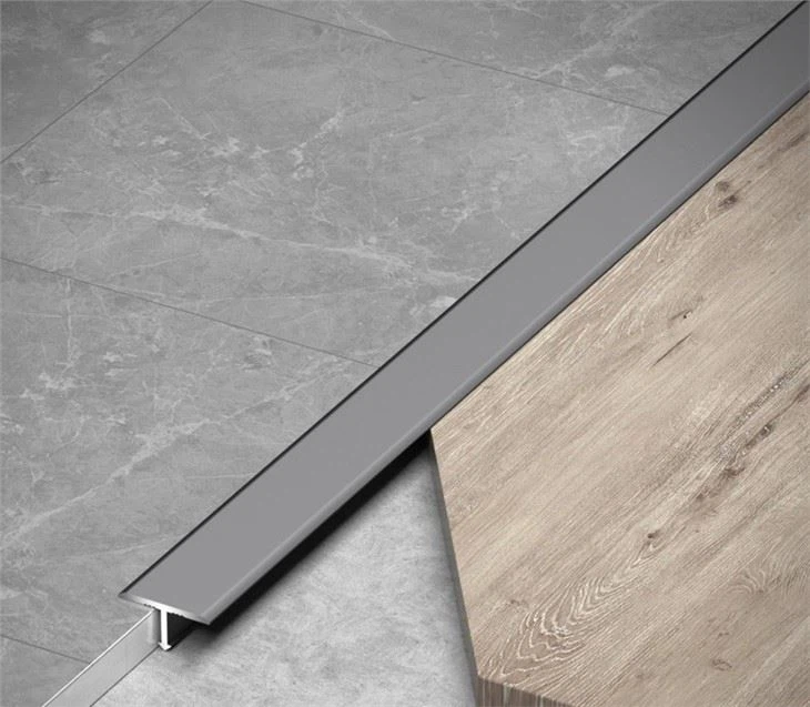 Brushed Chrome Tile Trim 10mm