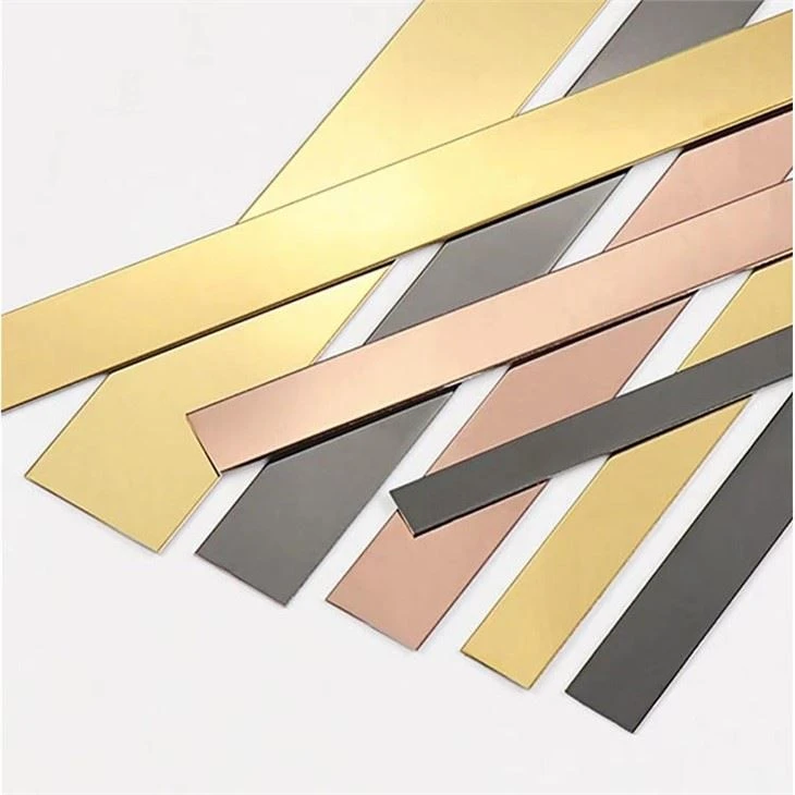 Flat Metal Trim Strips