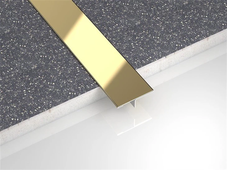 Stainless steel T trim