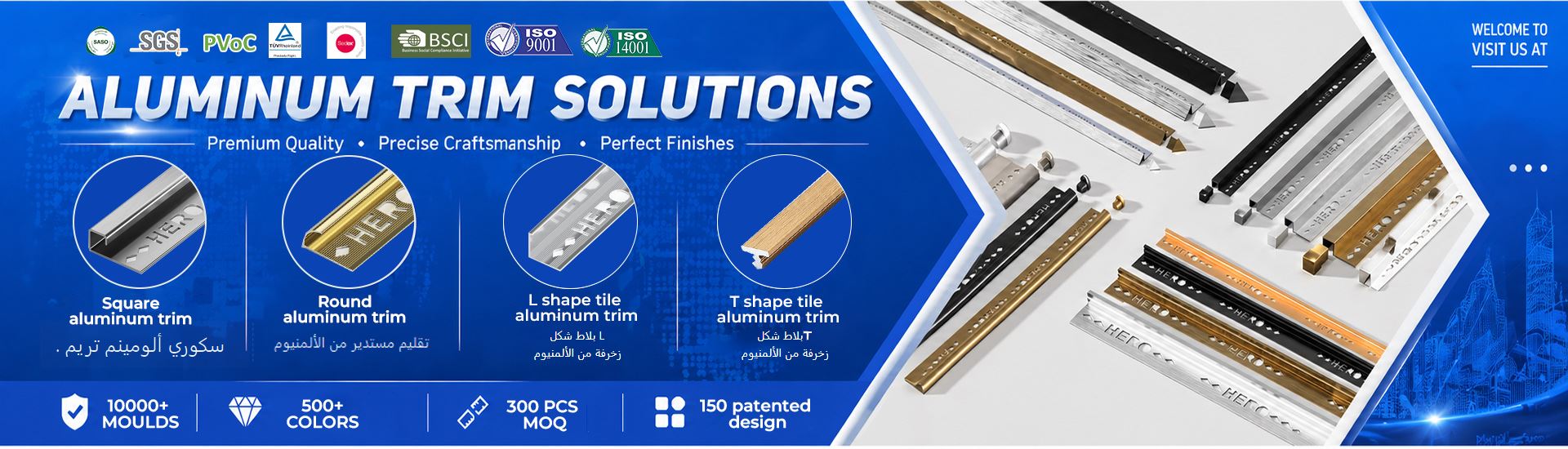 leading global metal building decorative strip manufacturer