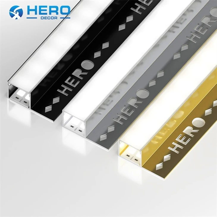 Led profilú csempe szegély